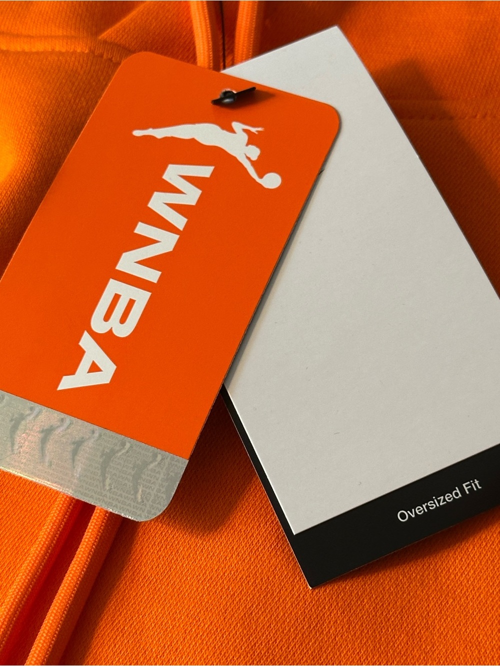 Nike | Women’s Size M | Orange WNBA Logo Cropped Hoodie - NWT! - Picture 7 of 7